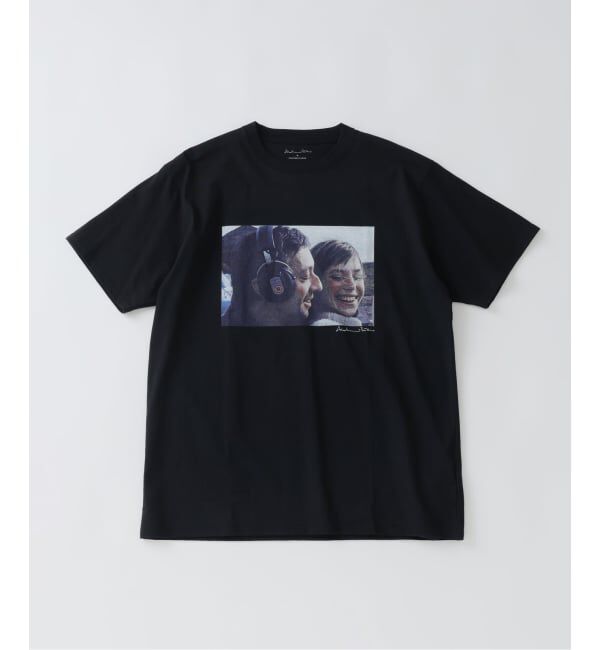 EDIFICE「《予約》COUTURE D&rsquo;ADAM (クチュール ド アダム) Jane&Serge at Beach Tシャツ」|Tシャツ・カットソー|ブラック
