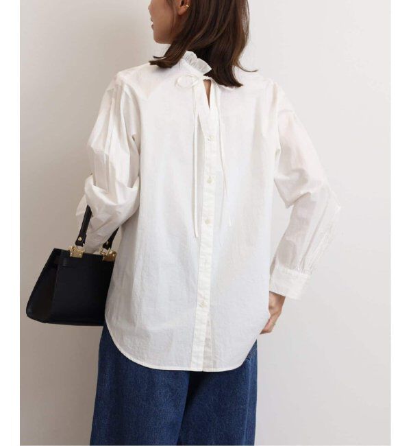 JOURNAL STANDARD relume「《追加8》ハイカウントコットンスタンドカラー2way」|シャツ・ブラウス|