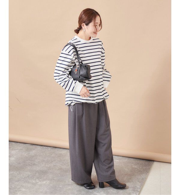 JOURNAL STANDARD「《追加2》シャーリングロングスリーブTシャツ」|Tシャツ・カットソー|