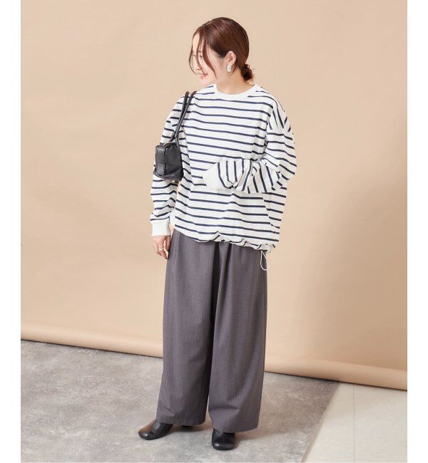 JOURNAL STANDARD「《追加2》シャーリングロングスリーブTシャツ」|Tシャツ・カットソー|