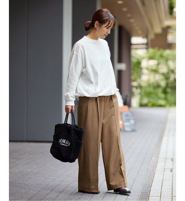 JOURNAL STANDARD「《追加2》シャーリングロングスリーブTシャツ」|Tシャツ・カットソー|