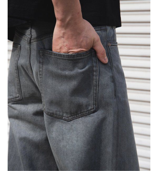 JOURNAL STANDARD「デニム キャノン 5ポケット フェード グレー染」|デニム|