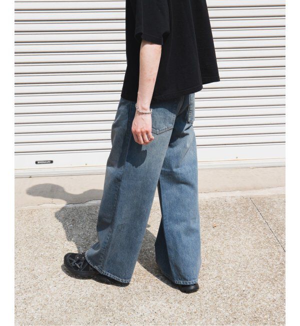 JOURNAL STANDARD「デニム キャノン 5ポケット フェード グレー染」|デニム|