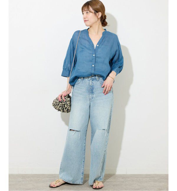 JOURNAL STANDARD relume「ラミーギャザースリーブブラウス」|シャツ・ブラウス|