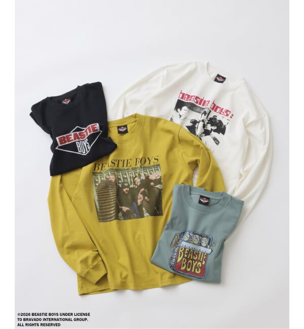 JOURNAL STANDARD relume「BEASTIE BOYS / ビースティ・ボーイズ 別注 ヴィンテージ加工 ロンT」|Tシャツ・カットソー|