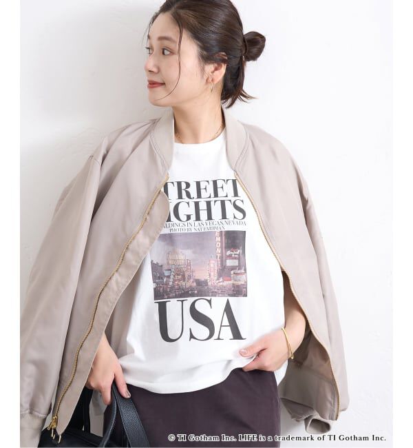 JOURNAL STANDARD「《予約》LIFE PICTURE COLLECTION JS ポンチョTEE」|Tシャツ・カットソー|