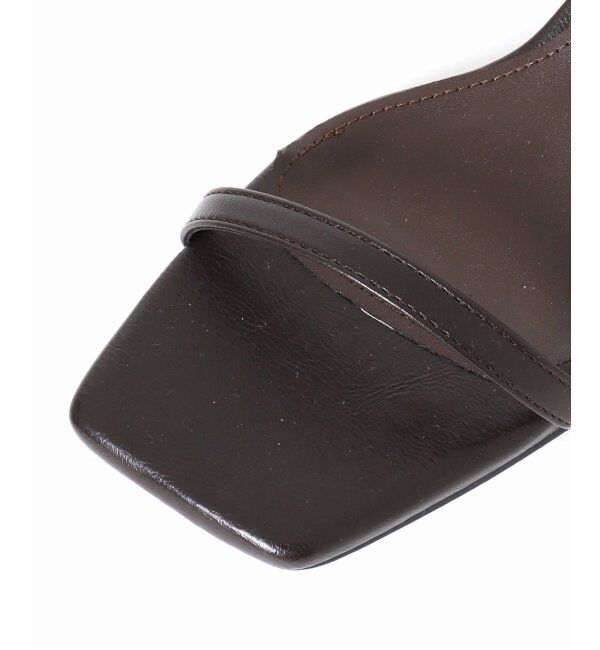 U by SPICK&SPAN「KOMOREBI MUSEUM/コモレビミュージアム アンクルストラップサンダル」|サンダル|