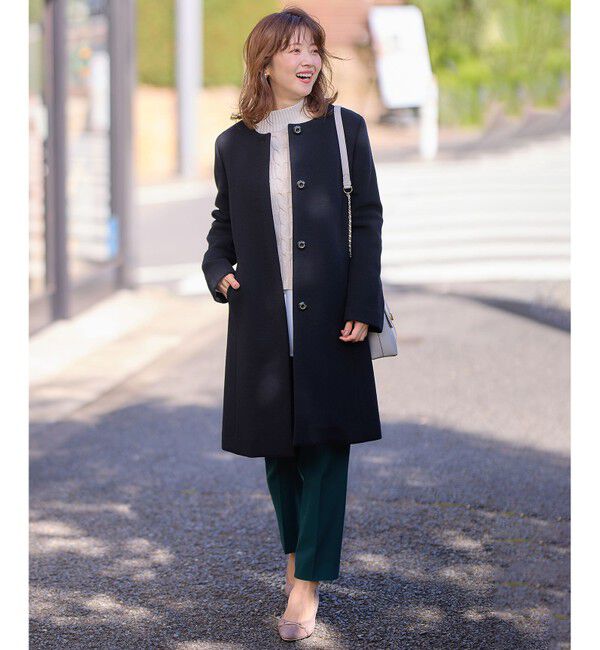 ANY SIS「【大人百花掲載 ヨンアさん着用】シリーズ累計7万本突破！サーモ2WAYストレッチ テーパードパンツ」|その他|