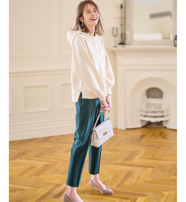 ANY SIS「【大人百花掲載 ヨンアさん着用】シリーズ累計7万本突破！サーモ2WAYストレッチ テーパードパンツ」|その他|