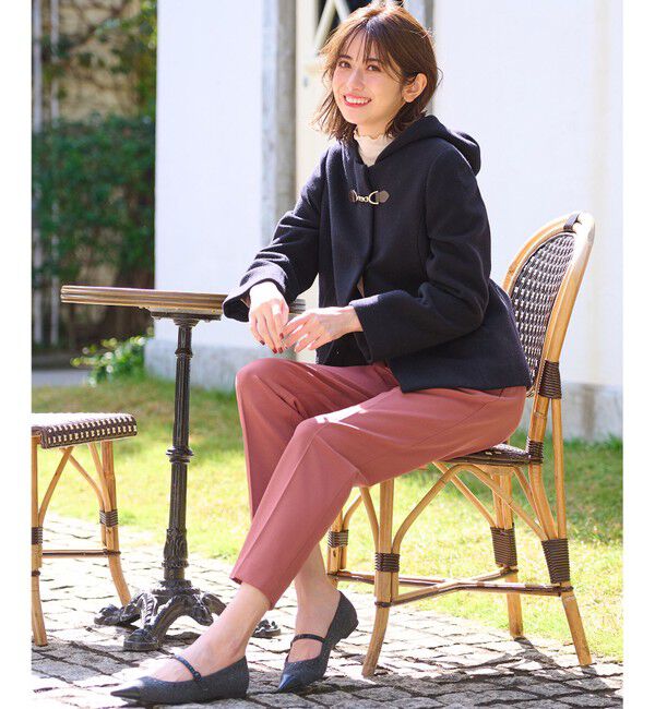 ANY SIS「【大人百花掲載 ヨンアさん着用】シリーズ累計7万本突破！サーモ2WAYストレッチ テーパードパンツ」|その他|