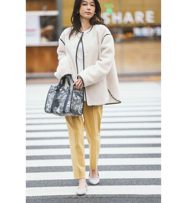 ANY SIS「【大人百花掲載 ヨンアさん着用】シリーズ累計7万本突破！サーモ2WAYストレッチ テーパードパンツ」|その他|