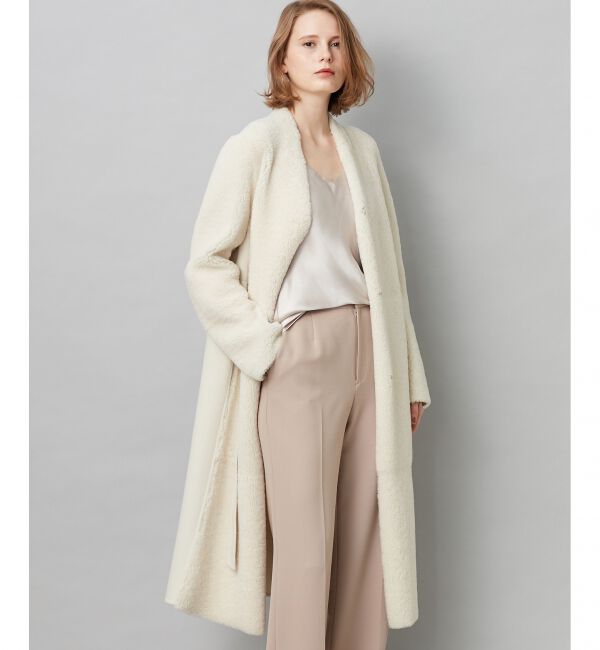 BEIGE,「GOOLE / ムートンコート」|その他|Bone