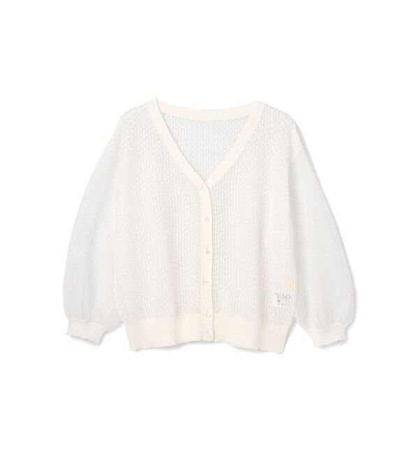 GRACE CONTINENTAL「シアードルマンニットカーディガン」|カーディガン|