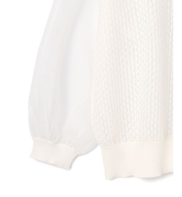 GRACE CONTINENTAL「シアードルマンニットカーディガン」|カーディガン|