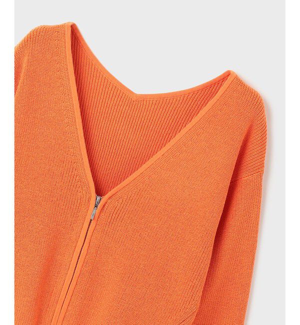  「ハイゲージ畦ニットカーディガン」|カーディガン|