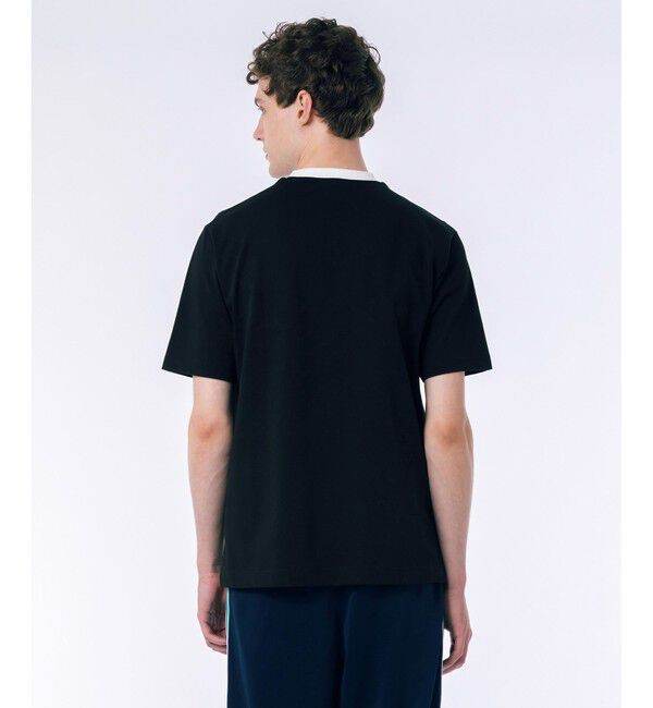 LACOSTE「ヴィンテージプリントリンガーTシャツ」|Tシャツ・カットソー|