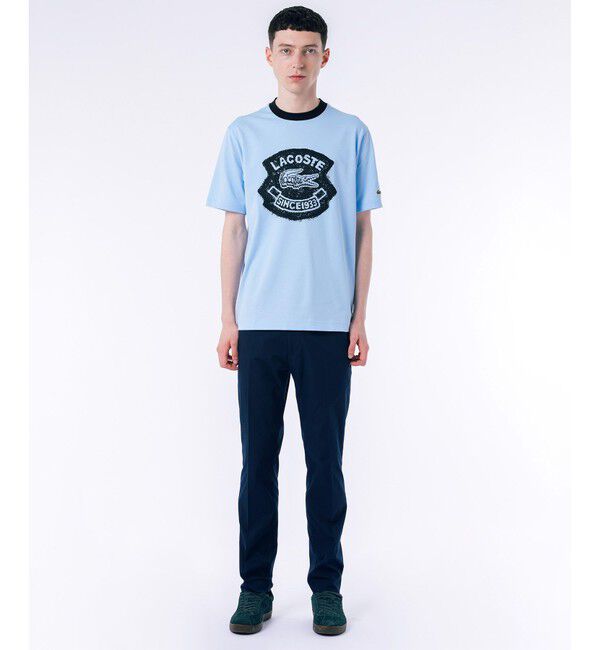 LACOSTE「ヴィンテージプリントリンガーTシャツ」|Tシャツ・カットソー|