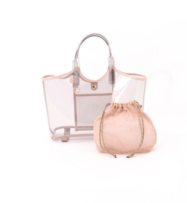 NOLLEY'S「PVCトート＆メッシュ巾着バッグ」|トートバッグ|
