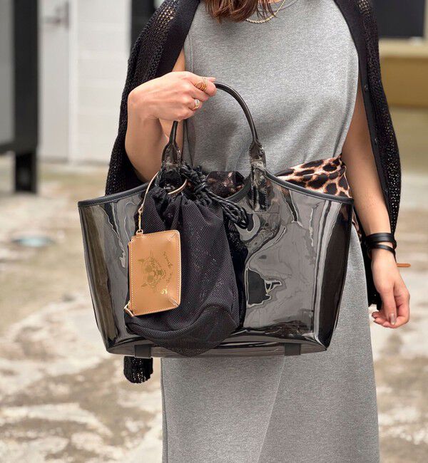 NOLLEY'S「PVCトート＆メッシュ巾着バッグ」|トートバッグ|