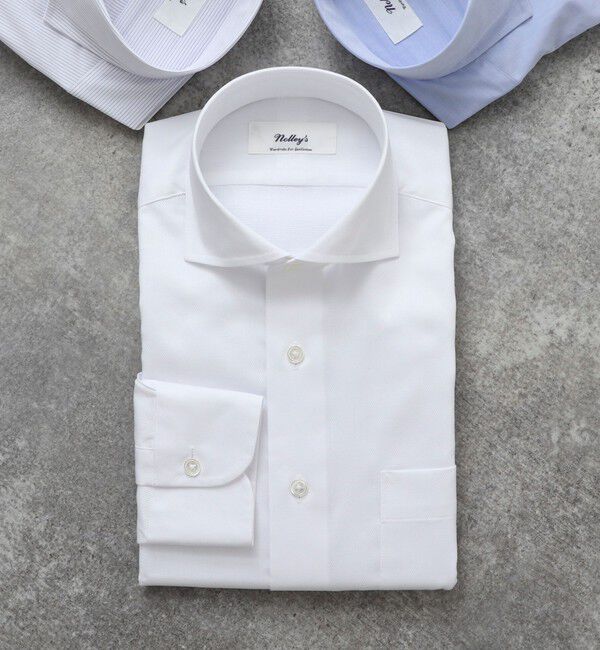 NOLLEY'S goodman「《ビジカジ対応》イージーアイロンWD 26SS」|シャツ・ブラウス|ホワイト