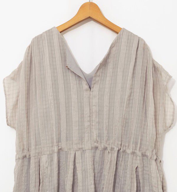 NOLLEY'S「【WEB限定】ウォッシャブルシアーチェックワンピース」|ワンピース|