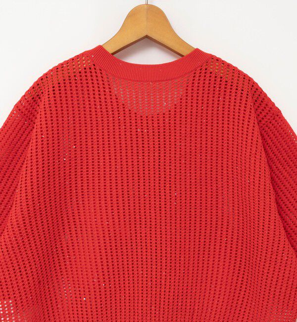 NOLLEY'S「《手洗い可能》メッシュスパンコール6分袖カーディガン」|カーディガン|