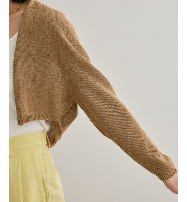 ROPE「ホールガーメント ボレロニットカーディガン」|ニット・セーター|