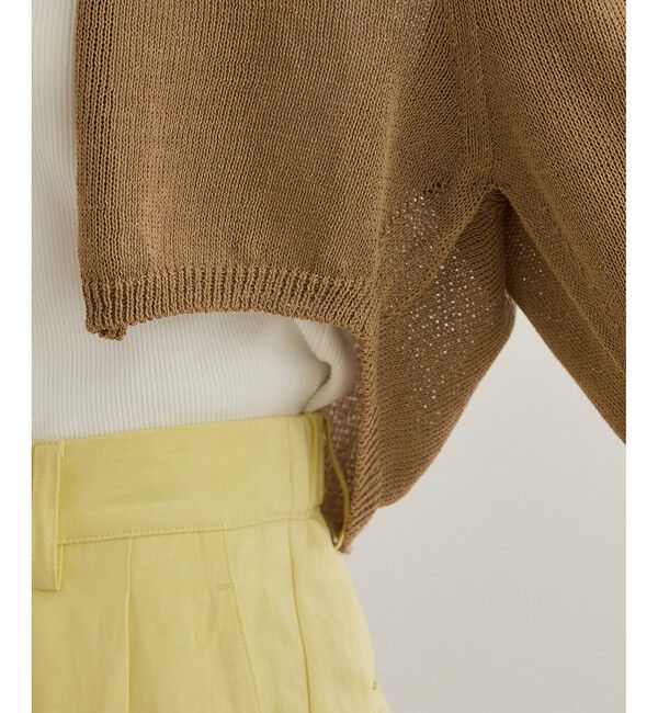 ROPE「ホールガーメント ボレロニットカーディガン」|ニット・セーター|