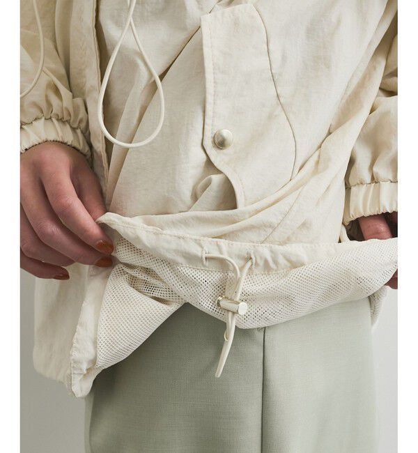 VIS「【定番人気】【撥水/花粉ガード】ウエストドロストマウンテンパーカー スプリングコート」|その他|