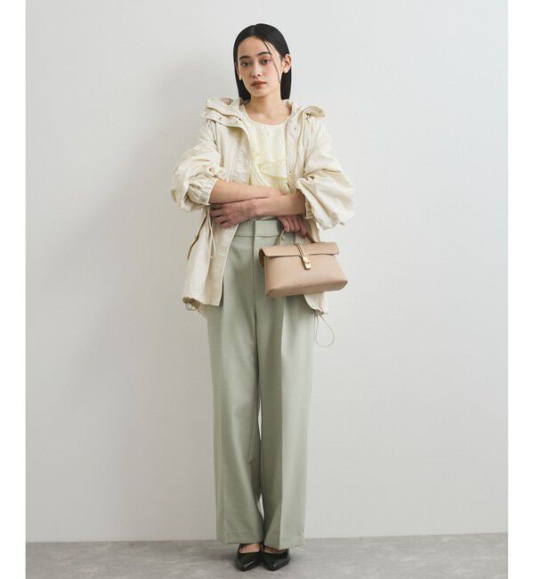 VIS「【定番人気】【撥水/花粉ガード】ウエストドロストマウンテンパーカー スプリングコート」|その他|