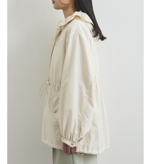 VIS「【定番人気】【撥水/花粉ガード】ウエストドロストマウンテンパーカー スプリングコート」|その他|