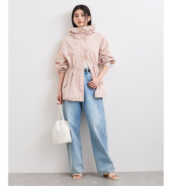 VIS「【定番人気】【撥水/花粉ガード】ウエストドロストマウンテンパーカー スプリングコート」|その他|