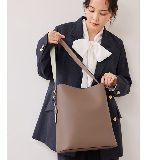 VIS「【新色追加】【A4収納】リバーシブルハンドルワンショルダーバッグ」|トートバッグ|