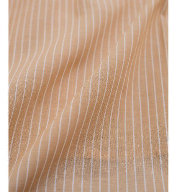 VIS「【防シワ/接触冷感/洗える】ボリュームスリーブショート丈シアーシャツ」|シャツ・ブラウス|