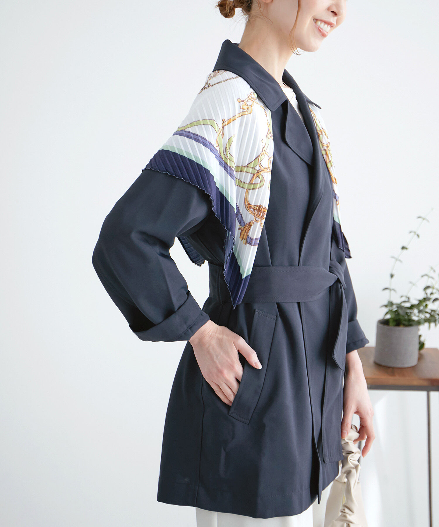 Rope&rsquo;Picnic「チェスターショートコート」|チェスターコート|