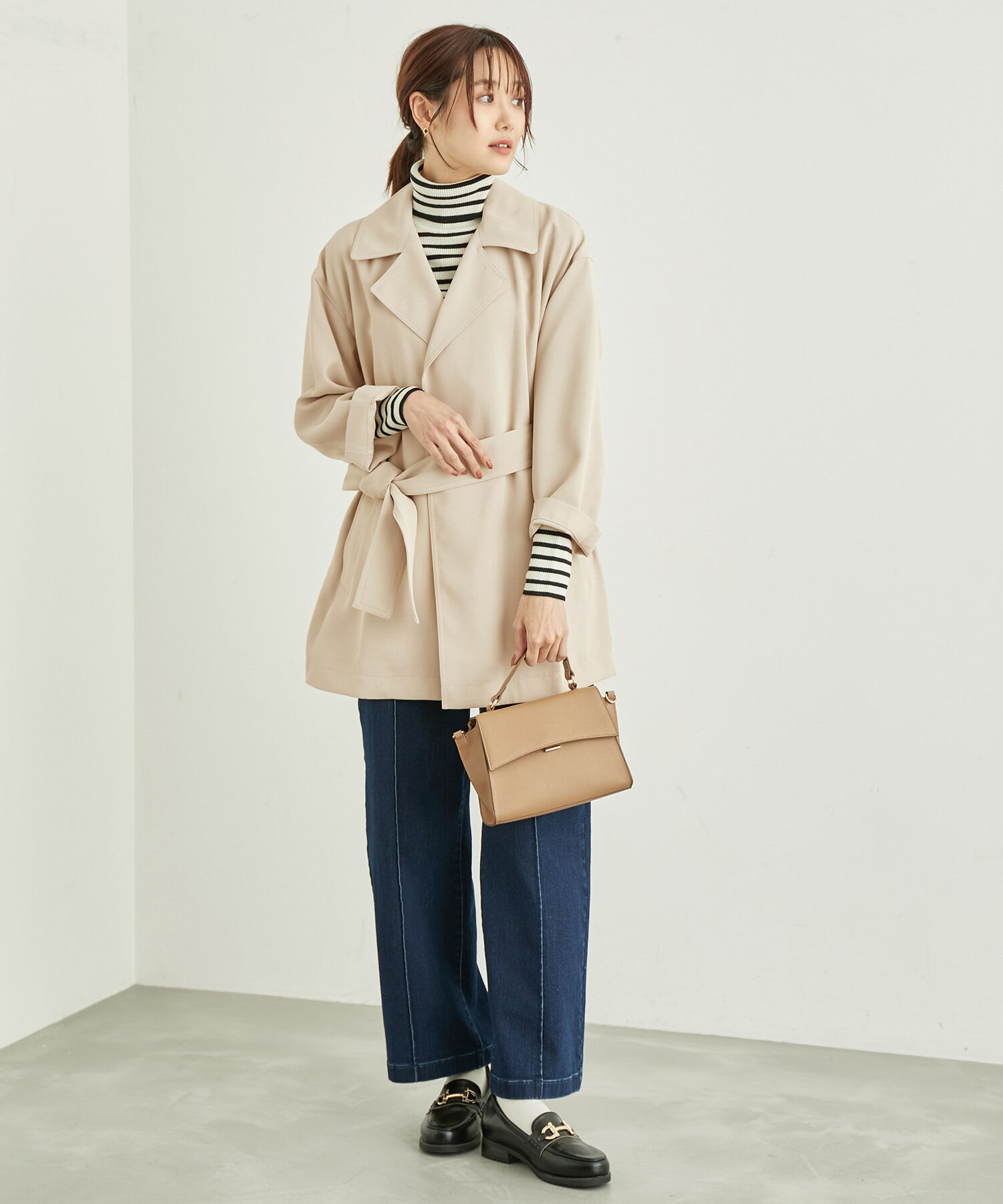 Rope&rsquo;Picnic「チェスターショートコート」|チェスターコート|