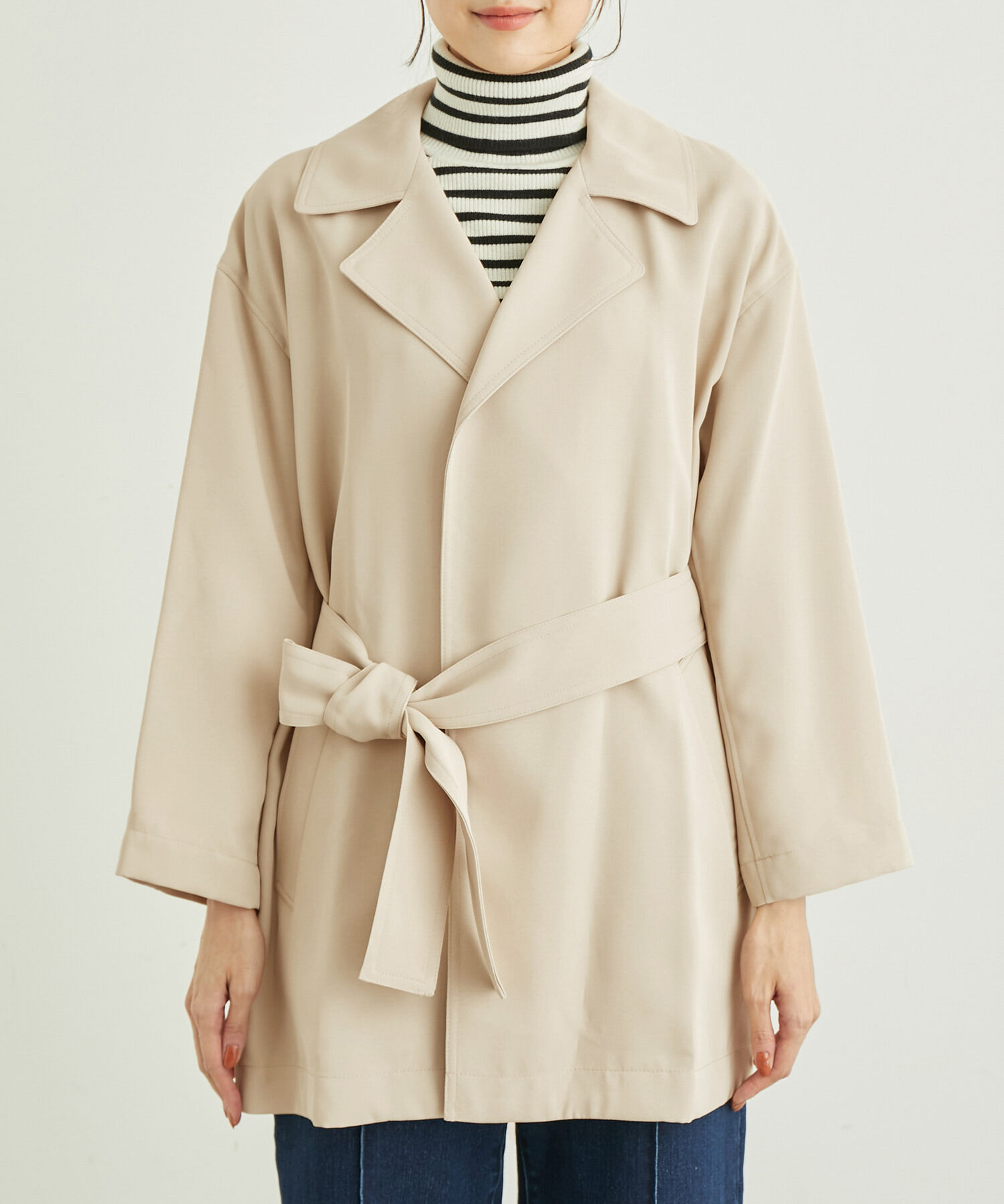 Rope&rsquo;Picnic「チェスターショートコート」|チェスターコート|