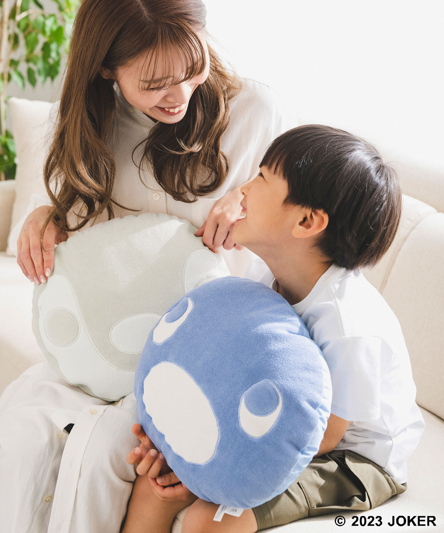 ROPE PICNIC PASSAGE「【Pingu &times; ROPE' PICNIC】接触冷感&times;パイル地フェイスクッション」|クッション・クッションカバー|