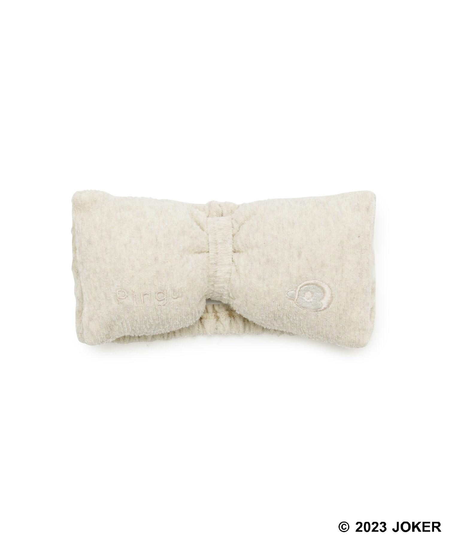 ROPE PICNIC PASSAGE「【Pingu &times; ROPE' PICNIC】パイルもこもこリボンヘアターバン」|ヘアバンド|