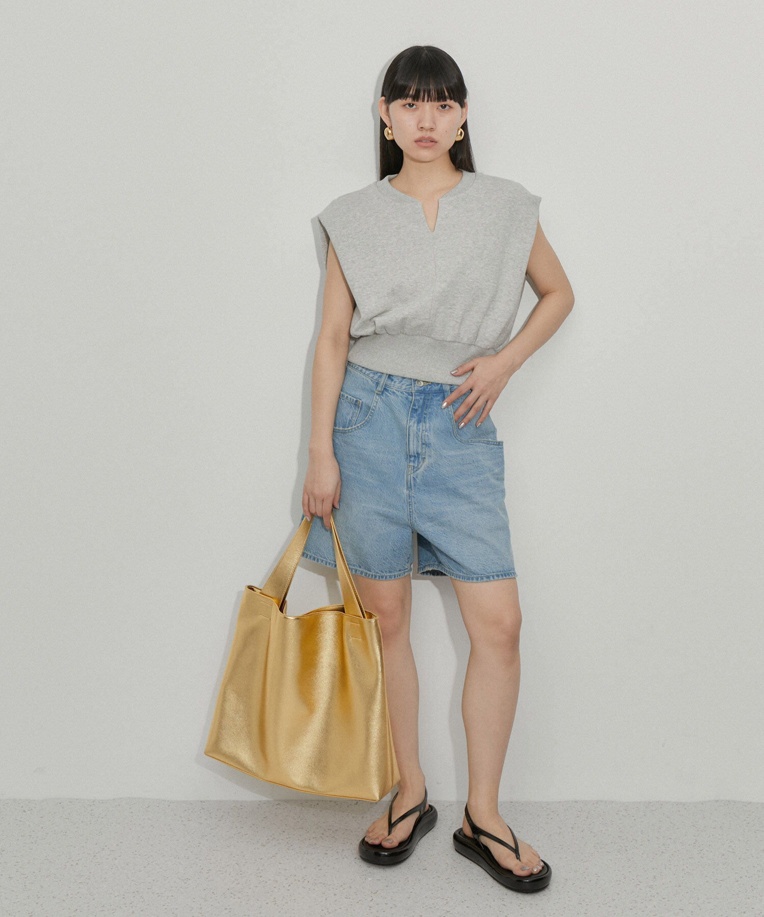 ADAM ET ROPE'「プラットフォームトングサンダル」|サンダル|