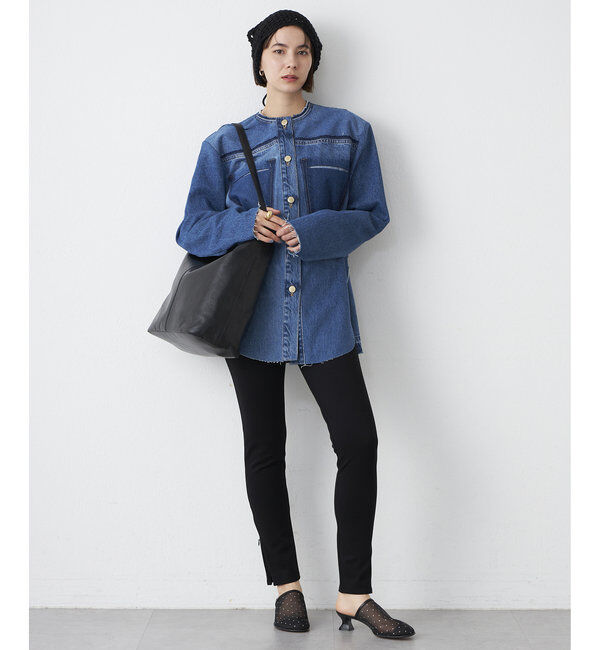  「レギンスZIPパンツ」|チノ|