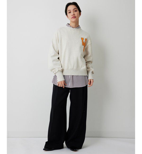  「ワンポイントロゴ裏毛プルオーバー」|Tシャツ・カットソー|