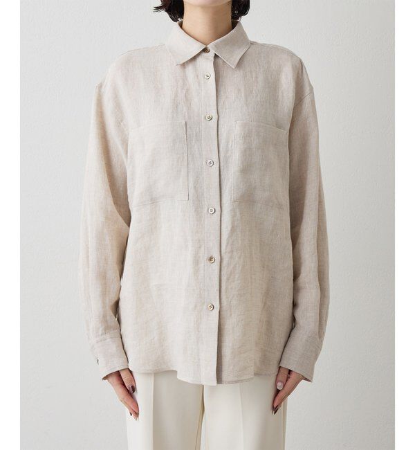  「リネンシャツ」|シャツ・ブラウス|