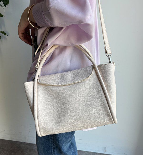  「【WEB限定】ハンドルフラップトート」|トートバッグ|