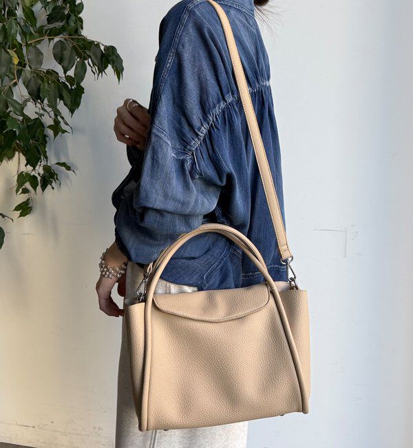  「【WEB限定】ハンドルフラップトート」|トートバッグ|