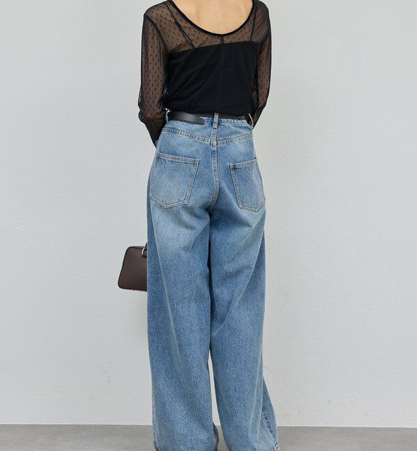  「【2way】チュールプルオーバー」|Tシャツ・カットソー|