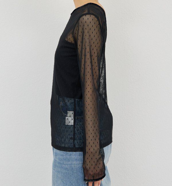  「【2way】チュールプルオーバー」|Tシャツ・カットソー|