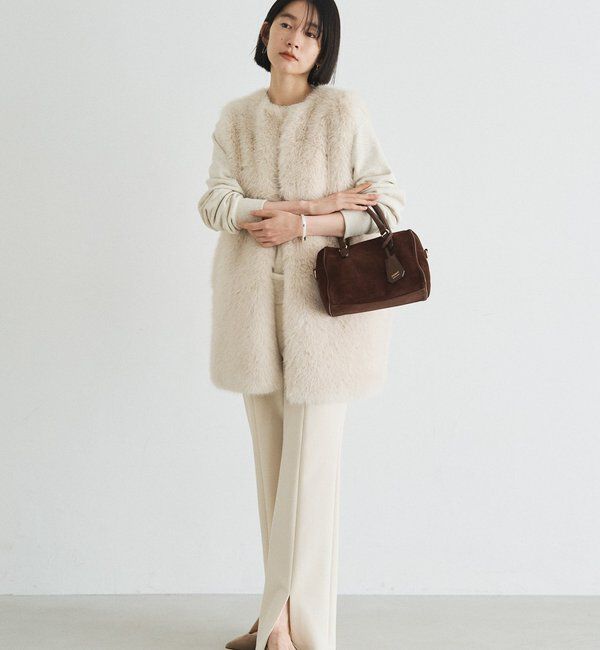  「スエード2WAYミニボストンバッグ」|ボストンバッグ|