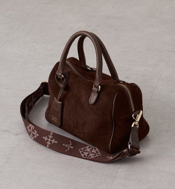  「スエード2WAYミニボストンバッグ」|ボストンバッグ|