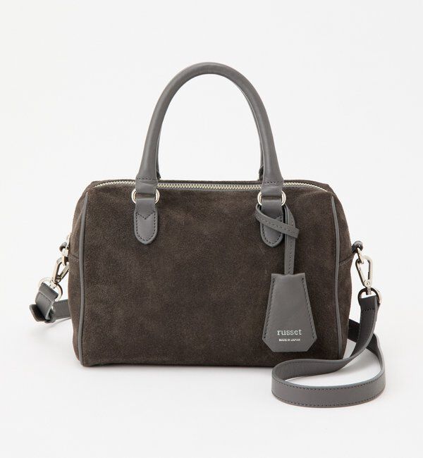  「スエード2WAYミニボストンバッグ」|ボストンバッグ|